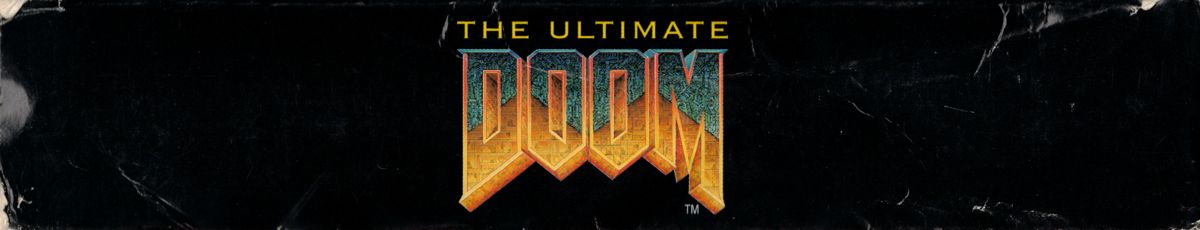 Spine/Sides for The Ultimate Doom (DOS) (3.5" Disk release): Bottom