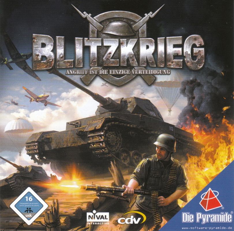 Front Cover for Blitzkrieg (Windows) (Software Pyramide release)