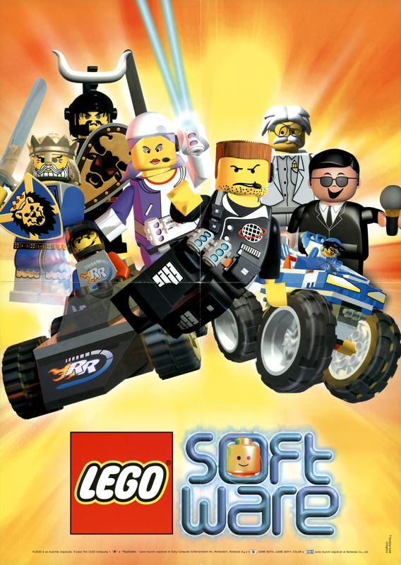 Extras for LEGO Alpha Team (Windows): Poster - Front