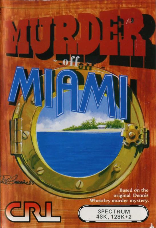 Front Cover for Murder off Miami (ZX Spectrum)