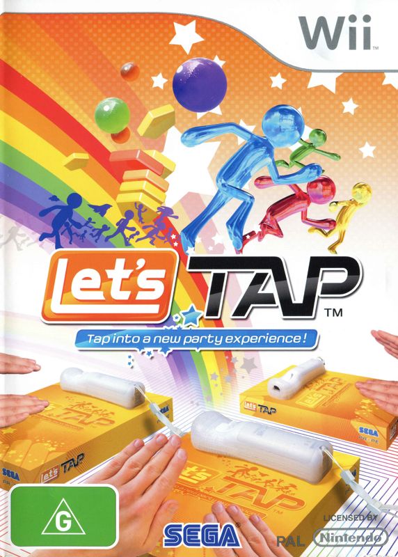 Front Cover for Let's Tap (Wii)