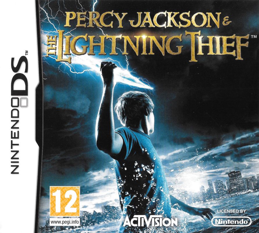 Front Cover for Percy Jackson and The Olympians: The Lightning Thief (Nintendo DS)
