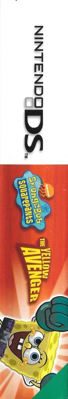Spine/Sides for SpongeBob SquarePants: The Yellow Avenger (Nintendo DS)