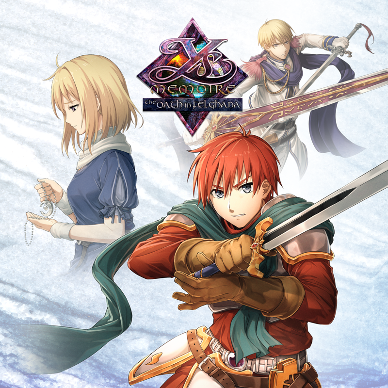 Front Cover for Ys Memoire: The Oath in Felghana (PlayStation 4 and PlayStation 5) (download release)