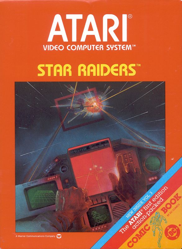 Other for Star Raiders (Atari 2600): Cartridge Box - Front