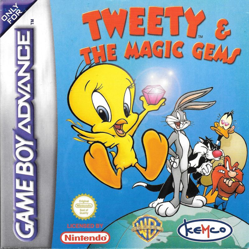 Front Cover for Tweety and the Magic Gems (Game Boy Advance)