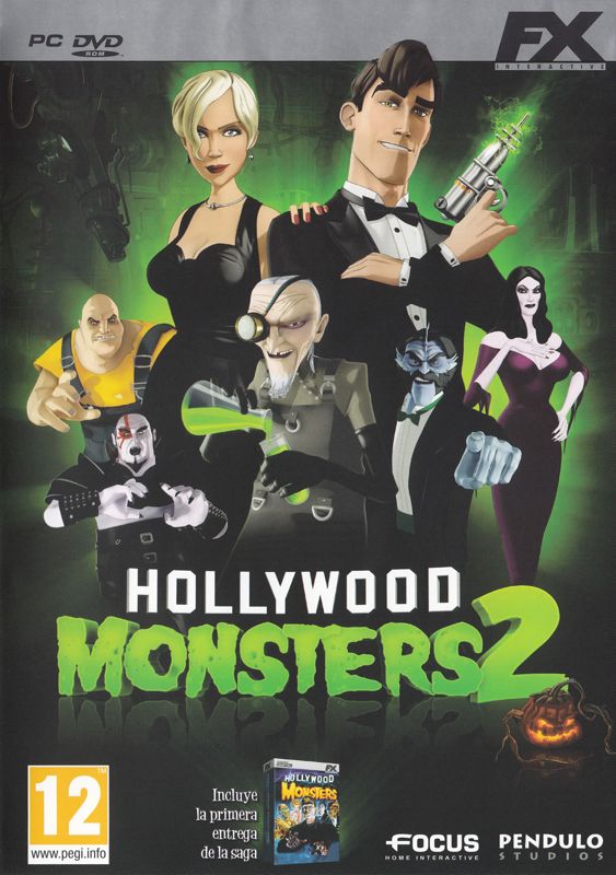 Front Cover for Hollywood Monsters 2: Collectors Edition (Windows)