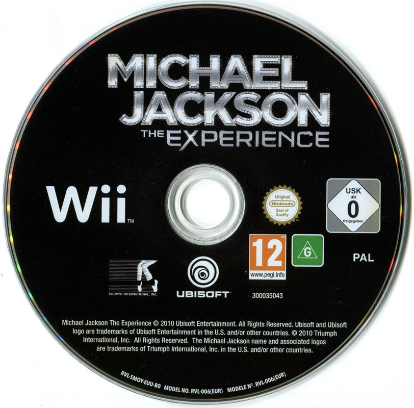Michael Jackson The Experience cover or packaging material MobyGames