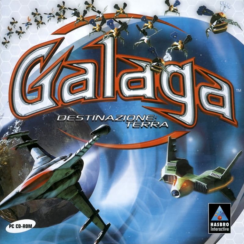 Manual for Galaga: Destination Earth (Windows): Front