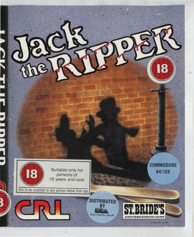 Front Cover for Jack the Ripper (Commodore 64)