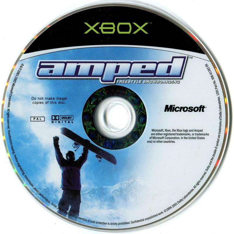 Media for Amped: Freestyle Snowboarding (Xbox)