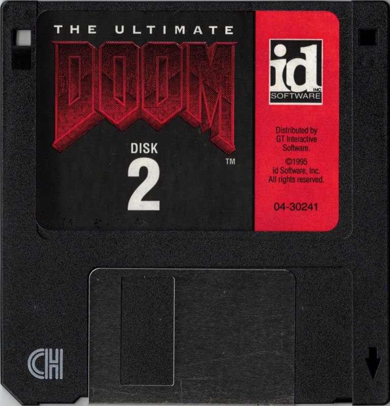 Media for The Ultimate Doom (DOS) (3.5" Disk release): Disk 2