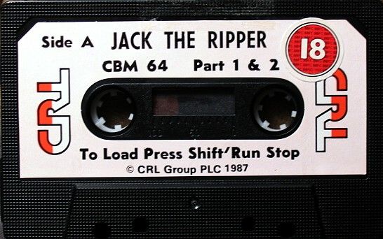 Media for Jack the Ripper (Commodore 64)