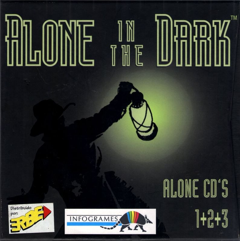 Front Cover for Alone in the Dark: The Trilogy 1+2+3 (DOS)