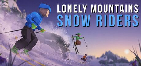 Front Cover for Lonely Mountains: Snow Riders (Windows) (Steam release)