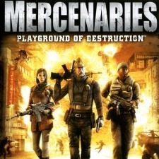Front Cover for Mercenaries: Playground of Destruction (PlayStation 3) (Download release)