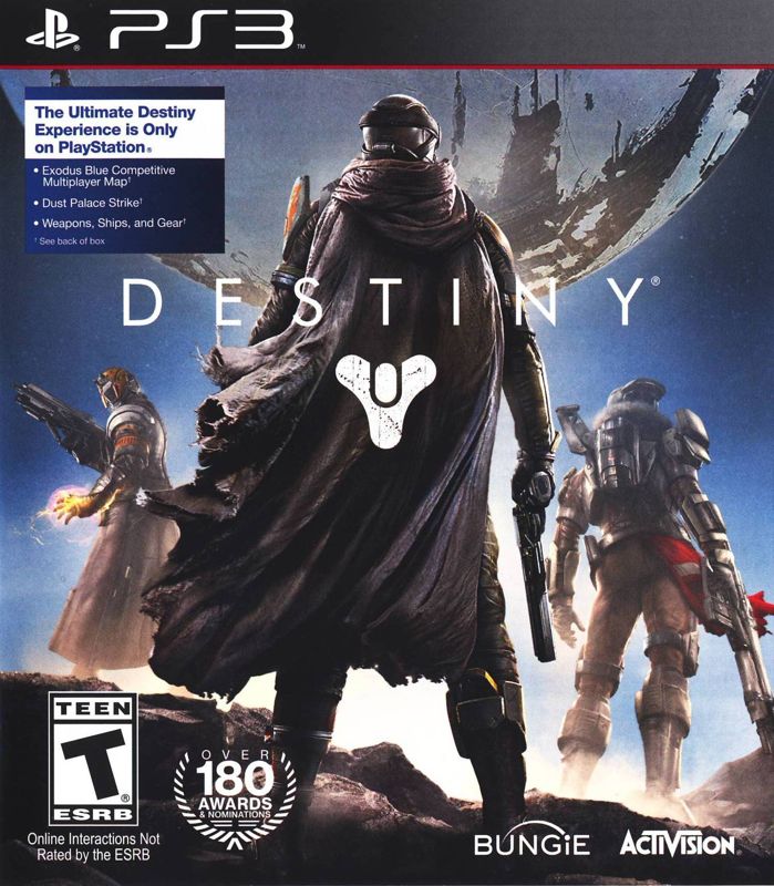 Front Cover for Destiny (PlayStation 3)