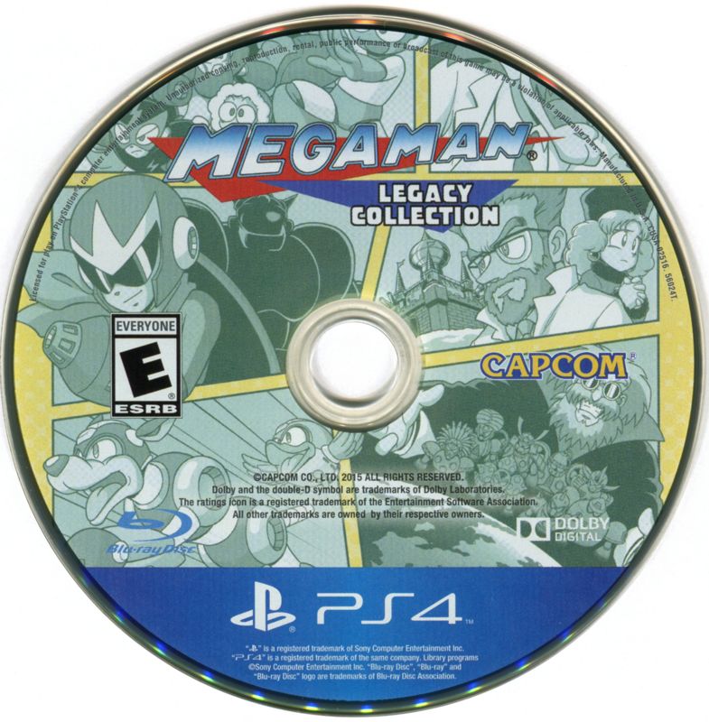 Mega Man: Legacy Collection cover or packaging material - MobyGames