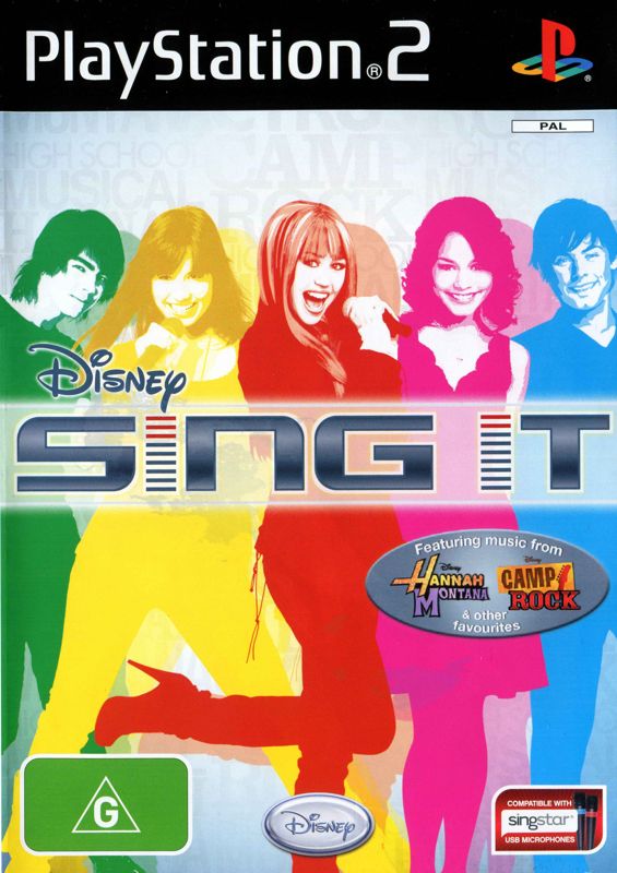 Front Cover for Disney Sing It (PlayStation 2)