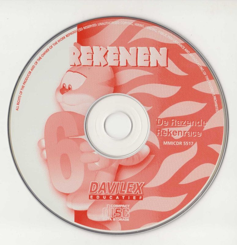 Media for RedCat: Rekenen - De Razende Rekenrace (DOS and Windows and Windows 3.x)