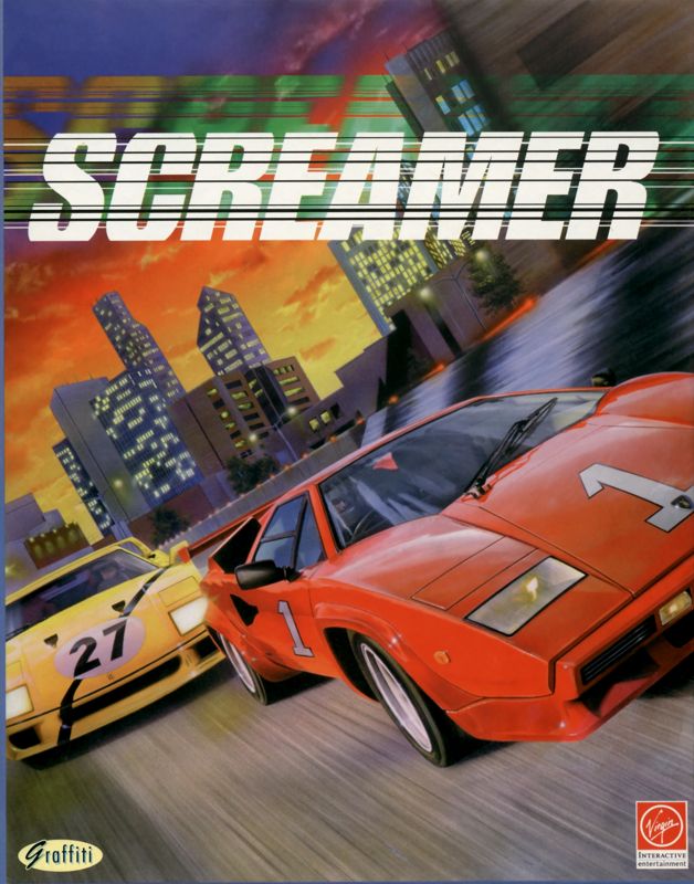 Front Cover for Screamer (DOS)