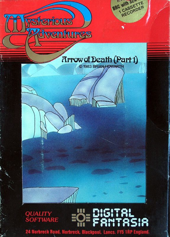 Front Cover for Arrow of Death: Part I (BBC Micro)