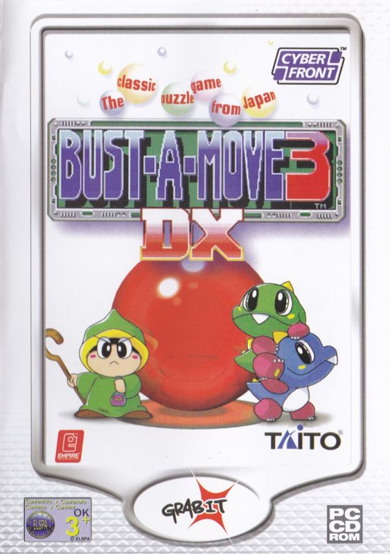 Front Cover for Bust-A-Move 3 (Windows) (Grabit release)