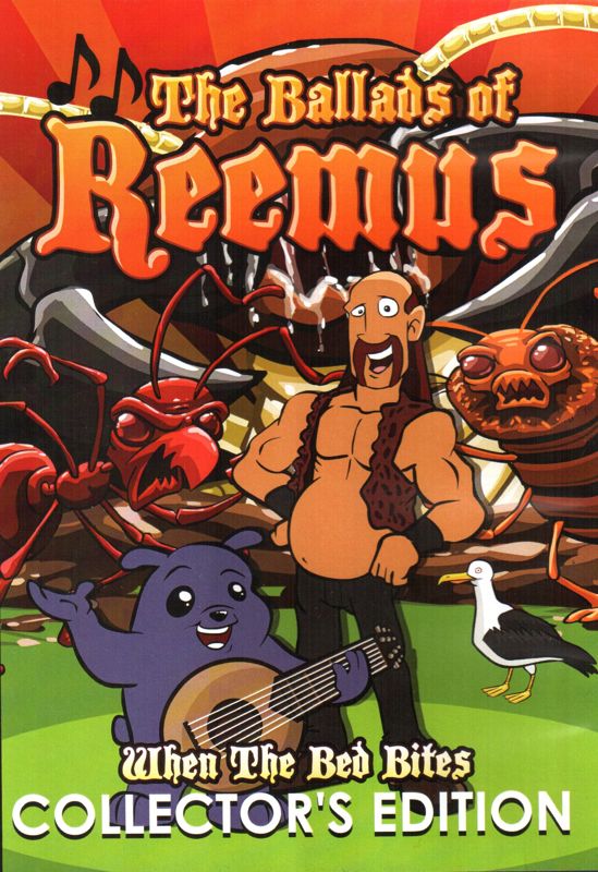 Front Cover for The Ballads of Reemus: When the Bed Bites (Windows) ('The Ballads of Reemus: When the Bed Bites' was produced on CD in 2012 in limited quantities)