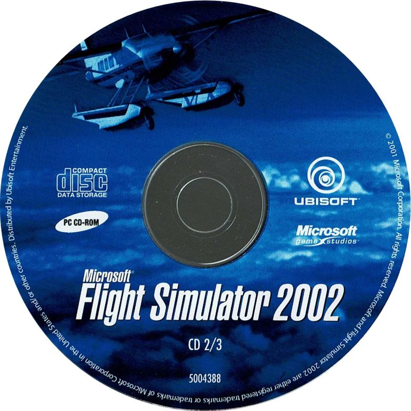 Media for Microsoft Flight Simulator 2002 (Windows) (Ubisoft eXclusive release): Disc 2