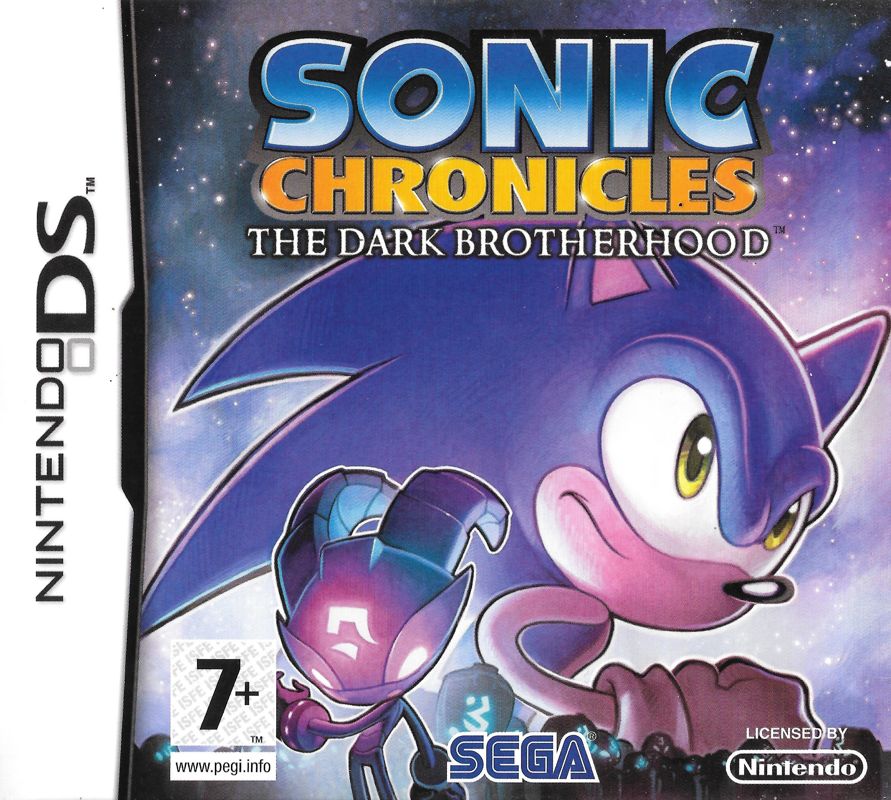 Front Cover for Sonic Chronicles: The Dark Brotherhood (Nintendo DS)