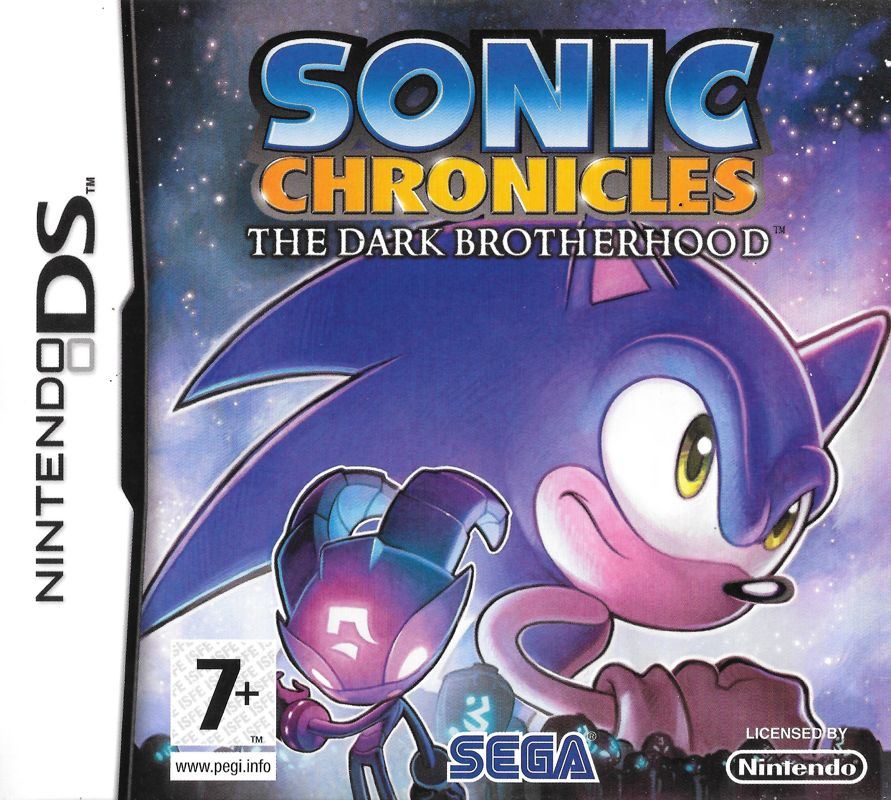 Sonic Chronicles: The Dark Brotherhood cover or packaging material ...