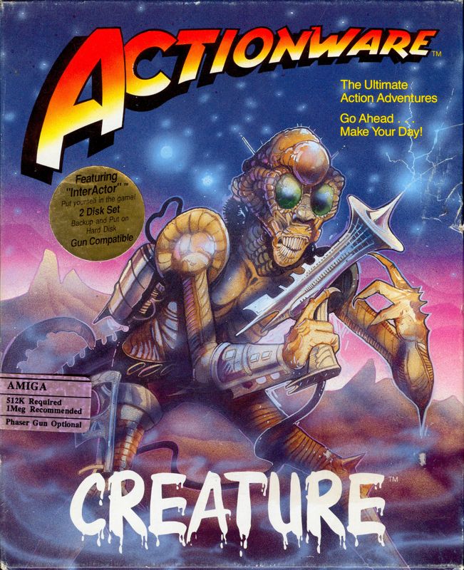 Creature cover or packaging material - MobyGames