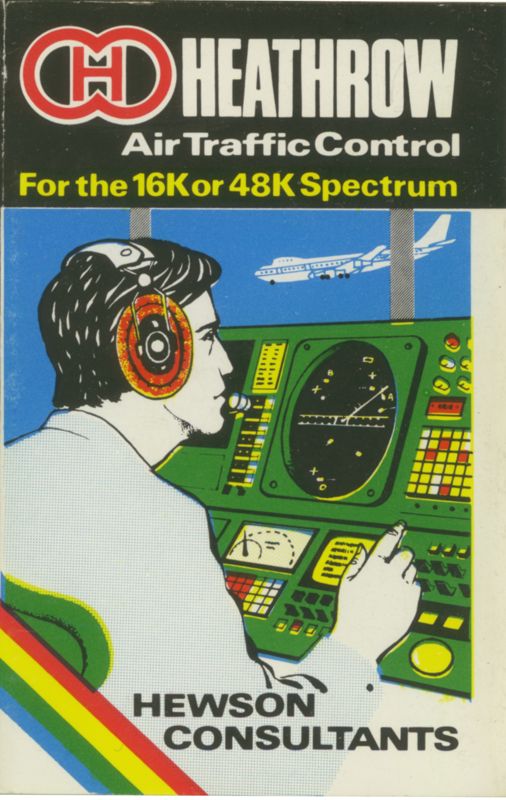 Front Cover for Heathrow International Air Traffic Control (ZX Spectrum)
