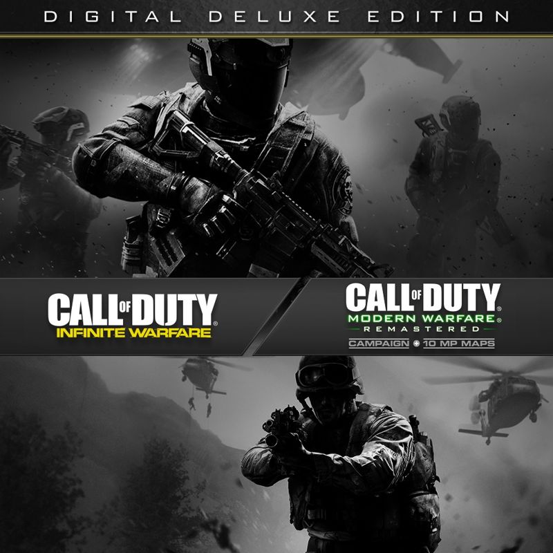 Front Cover for Call of Duty: Infinite Warfare (Digital Deluxe Edition) (PlayStation 4) (Download release)