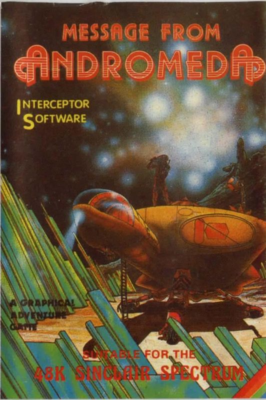 Front Cover for Message from Andromeda (ZX Spectrum)