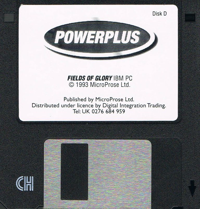 Media for Fields of Glory (DOS) (Powerplus release): Disk D