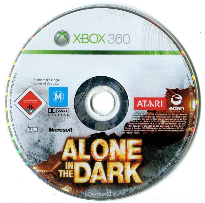 Media for Alone in the Dark (Xbox 360)