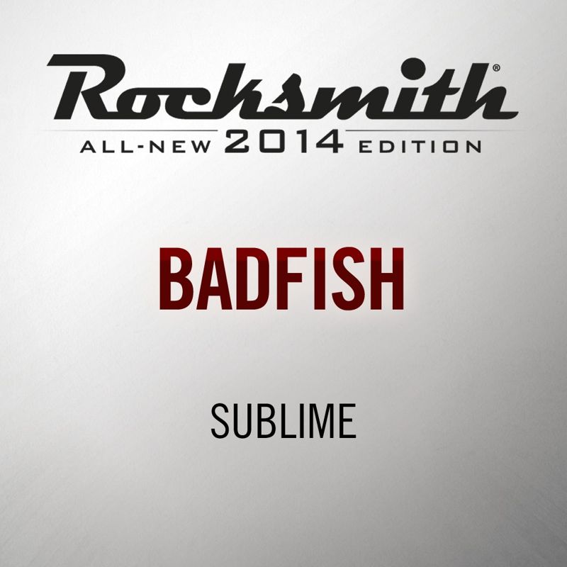 Front Cover for Rocksmith: All-new 2014 Edition - Sublime: Badfish (PlayStation 3 and PlayStation 4) (download release)