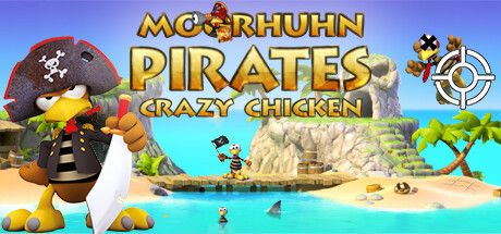 Front Cover for Crazy Chicken: Pirates (Windows) (Steam release)