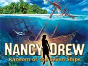 Front Cover for Nancy Drew: Ransom of the Seven Ships (Windows) (Her Interactive Download release)