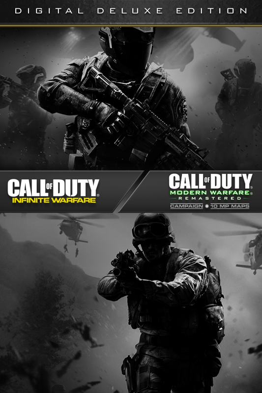 Front Cover for Call of Duty: Infinite Warfare (Digital Deluxe Edition) (Windows Apps and Xbox One) (Download release): 2nd version