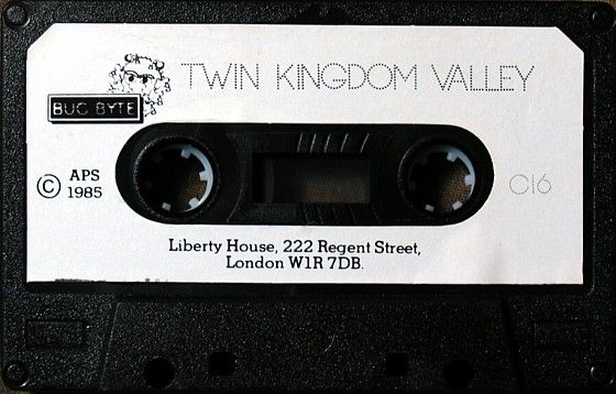 Media for Twin Kingdom Valley (Commodore 16, Plus/4)
