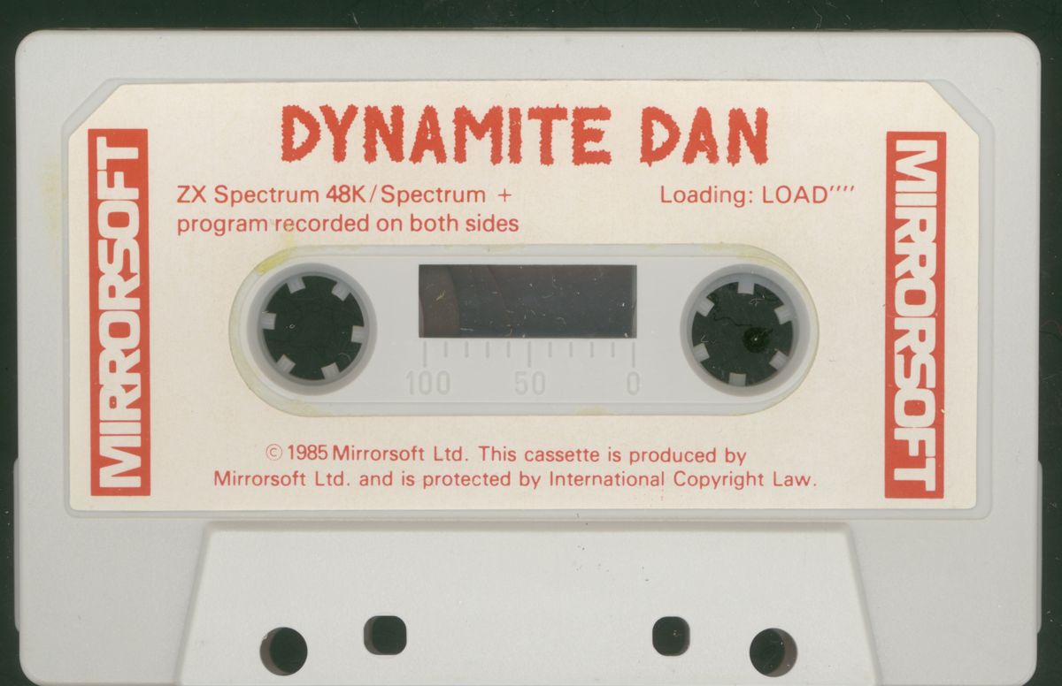 Media for Dynamite Dan (ZX Spectrum)