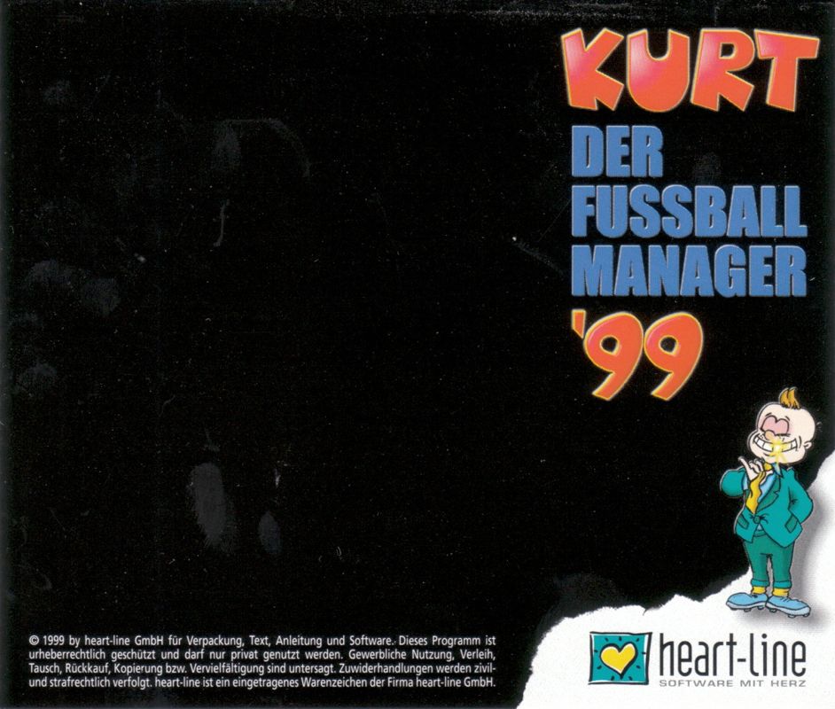 Other for Kurt: Der Fussballmanager '99 (Windows): Jewel Case - Back