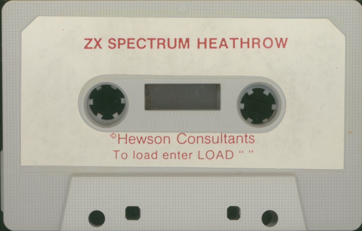 Media for Heathrow International Air Traffic Control (ZX Spectrum)