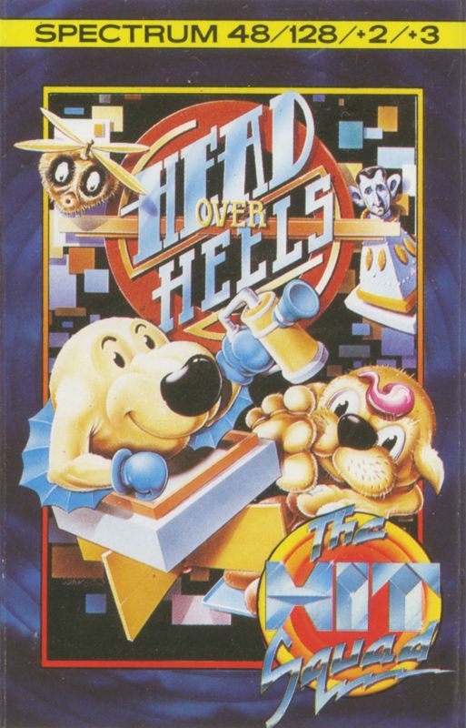 Front Cover for Head Over Heels (ZX Spectrum) (The Hit Squad release)