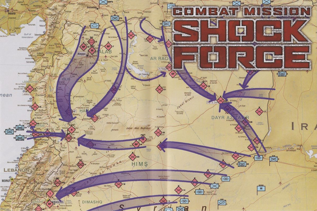 Inside Cover for Combat Mission: Shock Force (Windows): Full