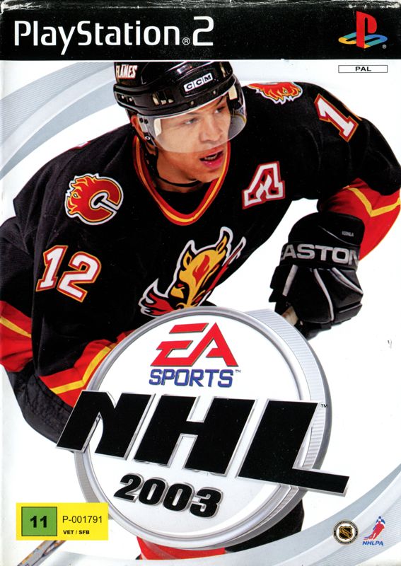 Front Cover for NHL 2003 (PlayStation 2)