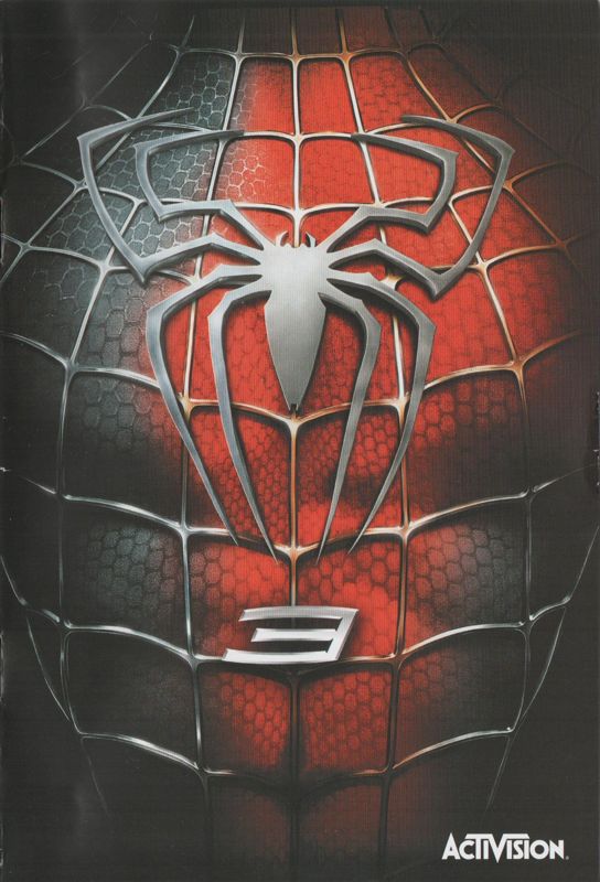 Manual for Spider-Man 3 (Windows): Front