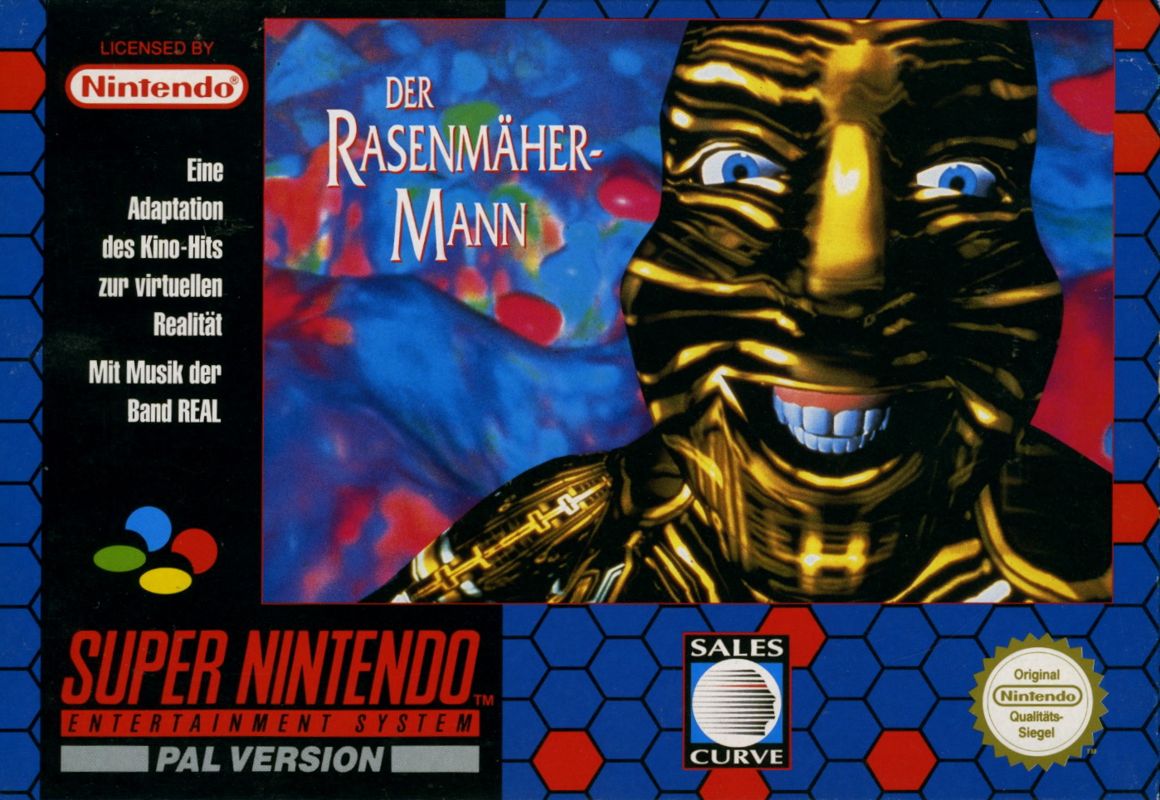 Front Cover for The Lawnmower Man (SNES)
